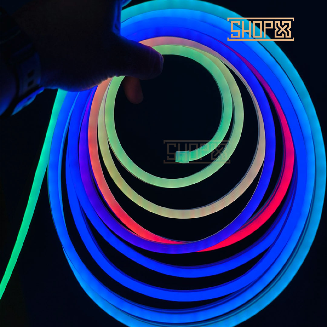 GearUP NRGB50 5 Meter RGB Neon Light with App & Remote Control